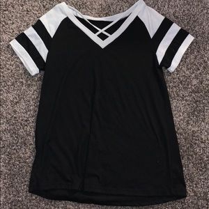 Women's Short Sleeve Black